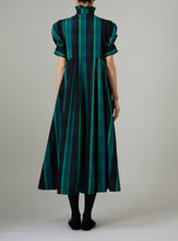Load image into Gallery viewer, Thierry Colson Ghost Tartan Venetia Dress in Italian Luxury Poplin
