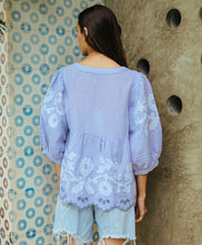 Load image into Gallery viewer, Rose and Rose Goldhawk Top
