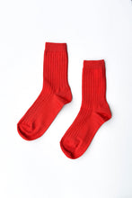 Load image into Gallery viewer, Le Bon Shoppe Her Sock in Red

