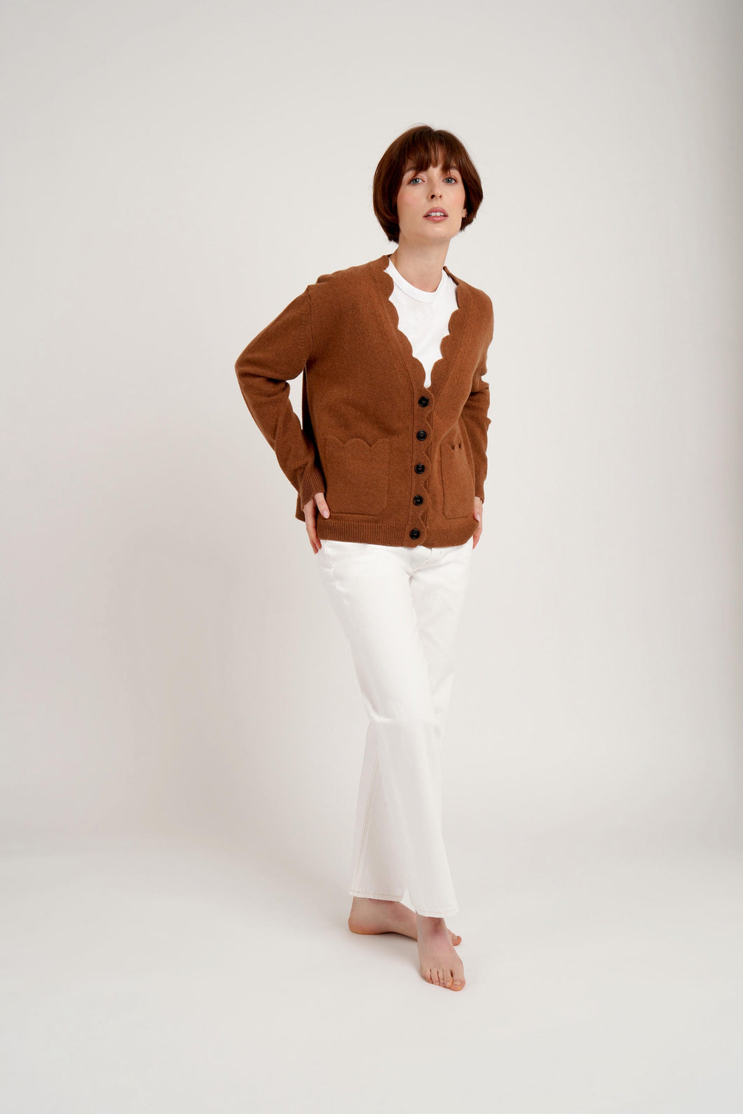 THE JAKOB HEIRLOOM CARDIGAN: RUM