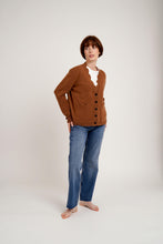 Load image into Gallery viewer, THE JAKOB HEIRLOOM CARDIGAN: RUM
