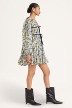 Load image into Gallery viewer, Merlette Blue Floral Print Lasse Dress
