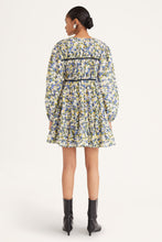 Load image into Gallery viewer, Merlette Blue Floral Print Lasse Dress

