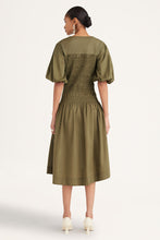 Load image into Gallery viewer, Merlette Khaki Martha Dress

