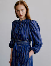 Load image into Gallery viewer, APOF Maya Dress Belle Blue
