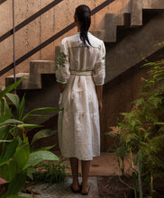 Load image into Gallery viewer, Pine Dress in Off White and Olive
