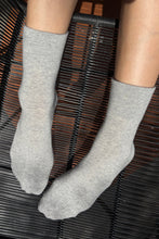 Load image into Gallery viewer, Le Bon Shoppe Grey Socks
