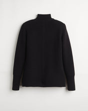 Load image into Gallery viewer, The Sutton Cotton Cardigan/Blazer in Black
