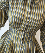Load image into Gallery viewer, Thierry Colson Zoe Midi Dress in Cavier Stripes
