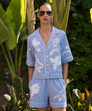 Load image into Gallery viewer, Tulip Shorts-Blue Stripe
