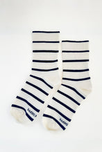 Load image into Gallery viewer, Le Bon Shoppe Breton Stripe Wally Sock
