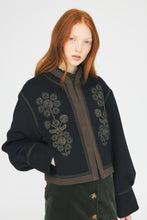 Load image into Gallery viewer, Antik Batik Will Jacket in Navy with Handcrafted Embroidery
