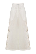 Load image into Gallery viewer, Lug Von Siga Maria High Waisted,Wide Legged Pants with Lace Insets
