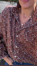 Load image into Gallery viewer, APOF Adine Blouse in Antheia Brown
