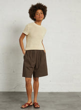 Load image into Gallery viewer, Masscob Aran Silk Knit Pullover in Light Butter
