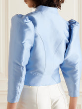 Load image into Gallery viewer, Destree Amaoko Smart Jacket in Niagara Blue
