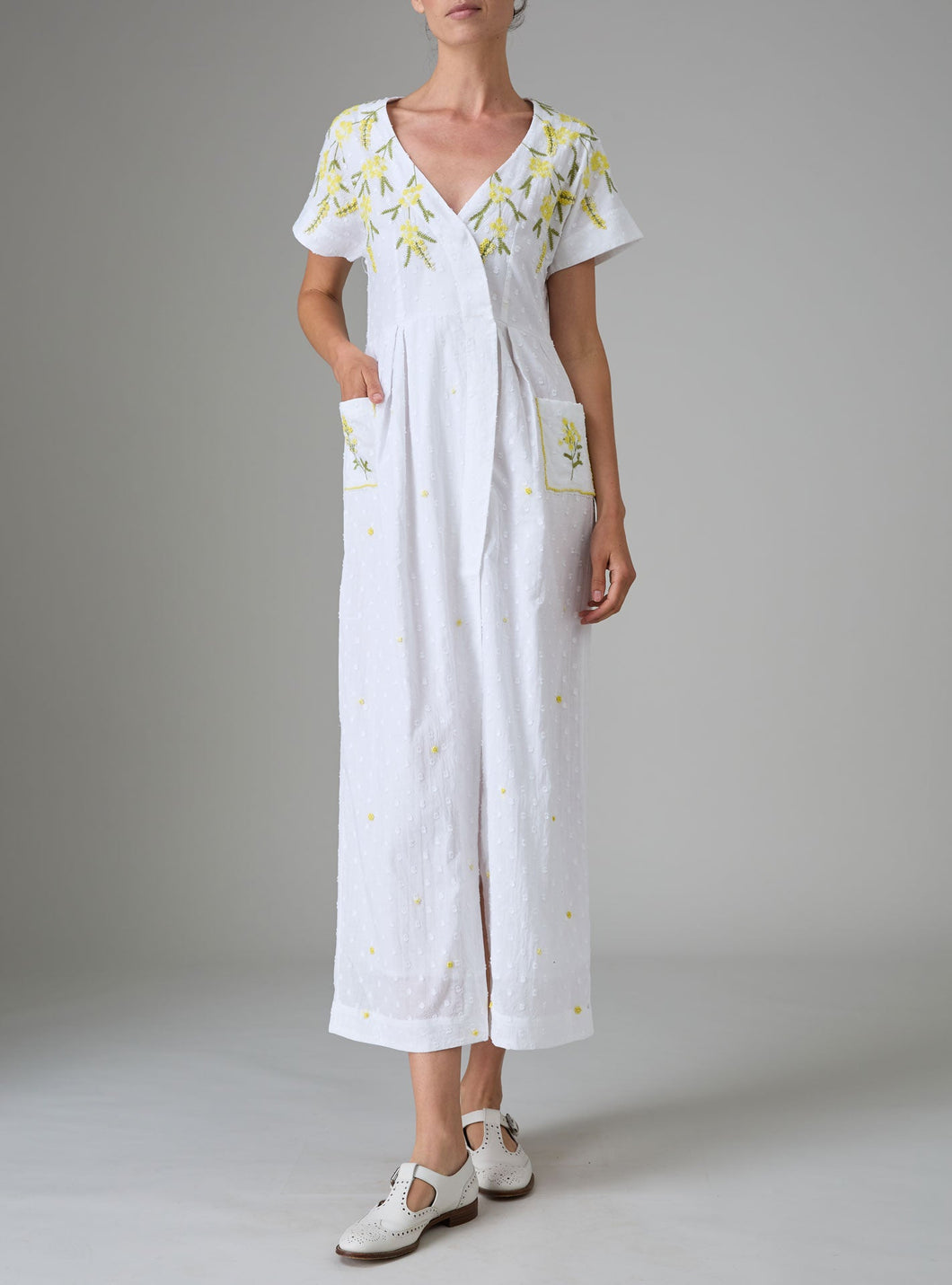 Thierry Colson BB Embroidered Dress