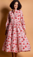 Load image into Gallery viewer, Daydress Red Poppies Dakota Dress
