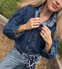 Load image into Gallery viewer, Secular Rene Shirt in Denim
