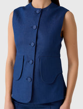 Load image into Gallery viewer, Destree Marianne Vest in Denim

