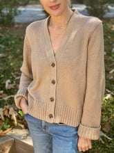Load image into Gallery viewer, State of Cotton Ellis Cardigan in Camel
