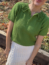 Load image into Gallery viewer, Ayni Sayan Handloom Top in Matcha

