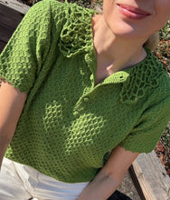 Load image into Gallery viewer, Ayni Sayan Handloom Top in Matcha
