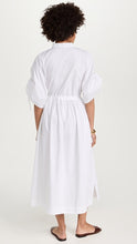 Load image into Gallery viewer, Yana White Cotton Poplin Dress
