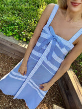 Load image into Gallery viewer, Loretta Caponi Striped Cassiopea Dress
