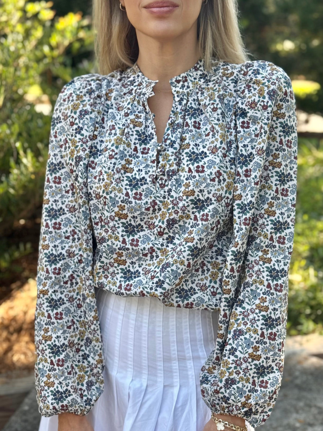 APOF Audrey Blouse in Liberty Annabella