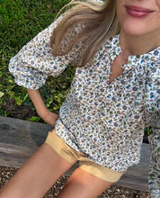 Load image into Gallery viewer, APOF Audrey Blouse in Liberty Kathrine Court Print
