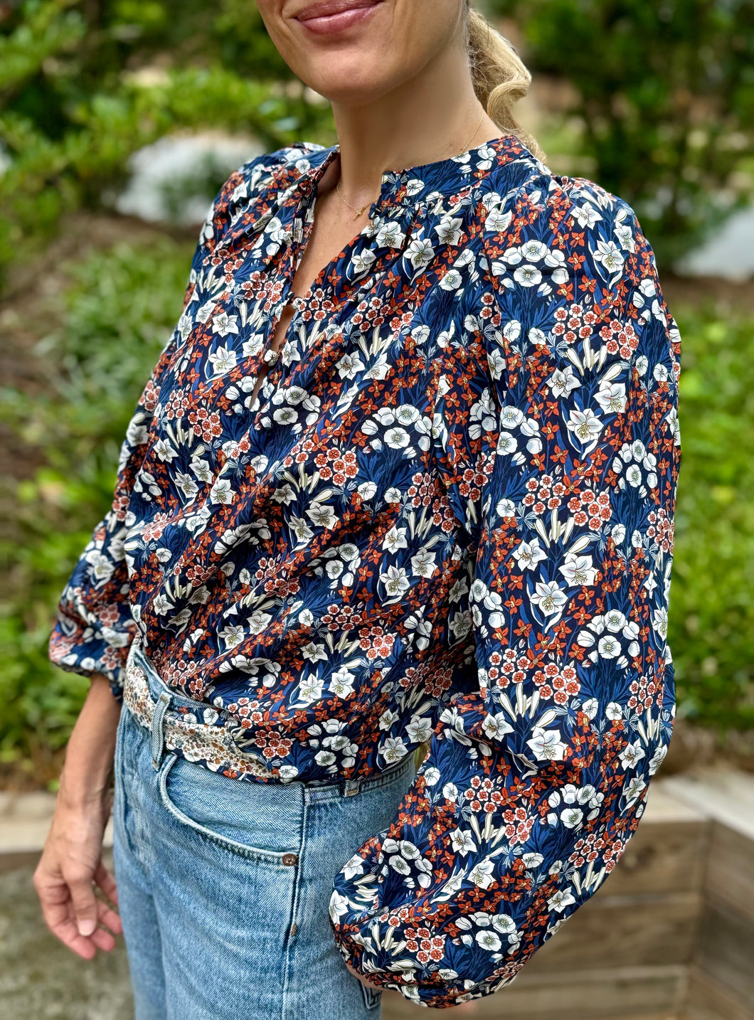 APOF Audrey Blouse in Liberty Print Primrosea