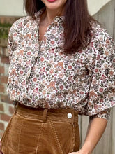 Load image into Gallery viewer, TLP Esme Shirt in Liberty of London Artichoke Floral
