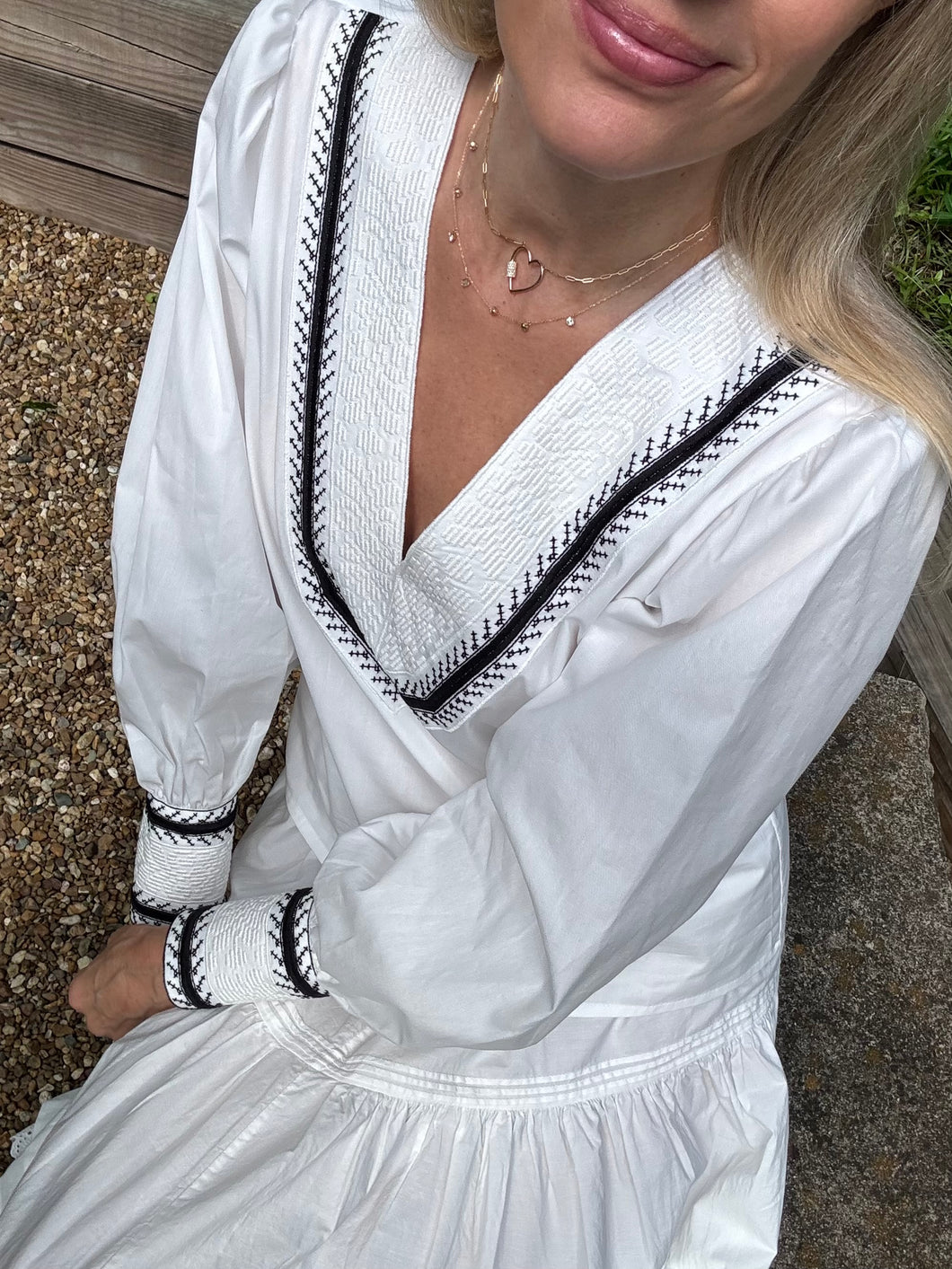 Loretta Caponi Vinci Blouse