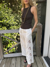 Load image into Gallery viewer, Lug Von Siga Maria High Waisted,Wide Legged Pants with Lace Insets

