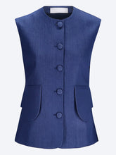 Load image into Gallery viewer, Destree Marianne Vest in Denim
