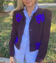 Load image into Gallery viewer, Andion Mary Blouse in Blue and White Stripe
