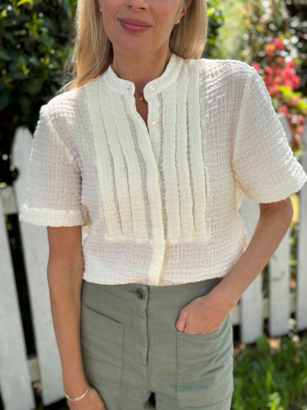 Masscob Arrieta Blouse in Chantilly