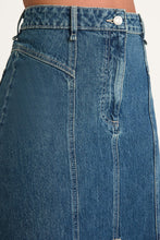 Load image into Gallery viewer, Merlette Melody Denim A-Line Skirt

