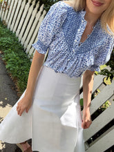 Load image into Gallery viewer, Loretta Capoini Hand Embroidered Milvia Blouse
