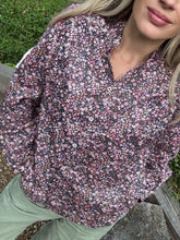 Load image into Gallery viewer, APOF Nicole Shirt in Liberty Phoebe and Jo
