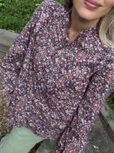 Load image into Gallery viewer, APOF Nicole Shirt in Liberty Phoebe and Jo
