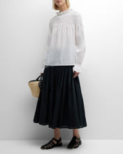 Load image into Gallery viewer, Merlette White Majorelle Blouse

