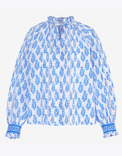 Load image into Gallery viewer, Pink City Prints Helena Blouse in Ocean Buta
