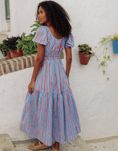 Load image into Gallery viewer, Pink City Prints Katie Dress in Poets Stripe
