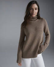 Load image into Gallery viewer, The Wynn Cotton Sweater in Carmel
