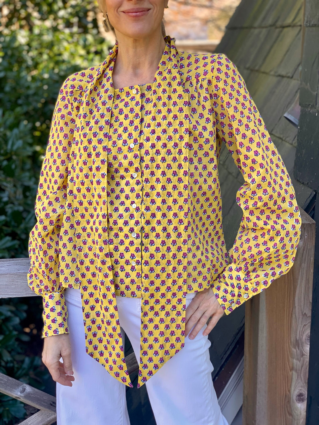 Thierry Colson Alba Blouse in Provençal Print