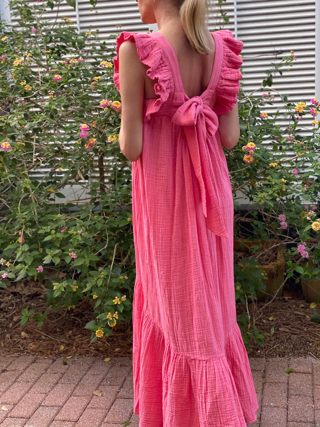 Anaak Flamingo Samira Maxi Dress