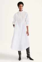 Load image into Gallery viewer, Merlette Bellport Dress in White with Ivory Embroidery

