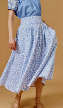 Load image into Gallery viewer, Thierry Colson Zazou Skirt in Baby Lavender Print
